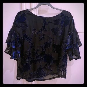 Blouse- blue